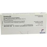 Weleda FORMICA D 3 AMP., 8 x 1 ml
