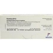 Weleda FORMICA D 12 AMP. 8X1 ML AMPULLEN