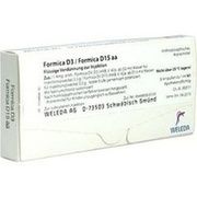 Weleda FORMICA D 3 / FORMICA D 15 AA AMP., 8 x 1 ml