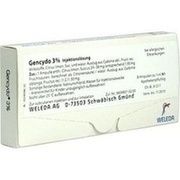 Weleda GENCYDO 3%, 8 Amp. (N1) 3 %