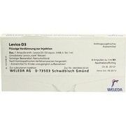 WELEDA AG LEVICO D 3 AMP., 8 x 1 ml