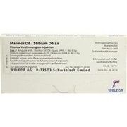 Weleda MARMOR D 6 / STIBIUM D 6 AA AMP., 8 x 1 ml
