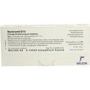 Weleda NONTRONIT D 15 AMP. 8X1 ML AMPULLEN