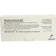 Weleda PLUMBUM SILICICUM D 20 AMP., 8 x 1 ml