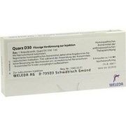 Weleda QUARZ D 30 AMP. 8X1 ML AMPULLEN