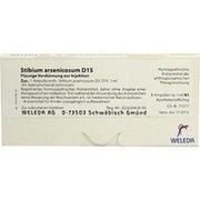 Weleda AG STIBIUM ARSENICOSUM D 15 AMPULLEN