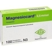 Verla-Pharm Arzneimittel MAGNESIOCARD 2.5MMOL, 100 Filmtbl. (N3)