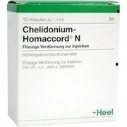 Biologische Heilmittel Heel CHELIDONIUM HOMACCORD N AMP., 10 St.