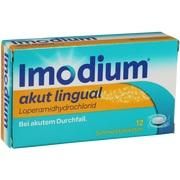 Kenvue IMODIUM AKUT LINGUAL, 12 Plättchen akut lingual