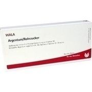 Wala ARGENTUM/ROHRZUCKER AMP., 10 x 1 ml