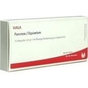 Wala PANCREAS/ EQUISETUM AMP., 10 x 1 ml