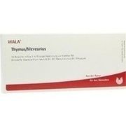 Wala THYMUS/ MERCURIUS AMP., 10 x 1 ml