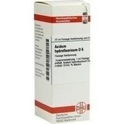 DHU-Arzneimittel ACIDUM HYDROFLUORICUM D 6 DIL., 20 ml