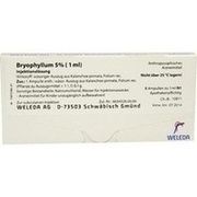 Weleda BRYOPHYLLUM 5% 1 ML AMP., 8 x 1 ml