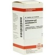 DHU-Arzneimittel ANTIMONIUM SULF. AURANT. D 6 TABLETTEN, 80 St.