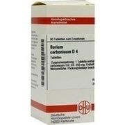 DHU-Arzneimittel BARIUM CARBONICUM D 4 TABLETTEN, 80 St.