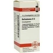 DHU-Arzneimittel BELLADONNA D 3 GLOBULI, 10 g