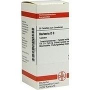 DHU-Arzneimittel BERBERIS D 3 TABL., 80 St.