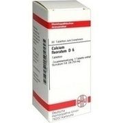 DHU-Arzneimittel CALCIUM FLUORATUM D 6 TABLETTEN, 80 St.