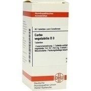DHU-Arzneimittel CARBO VEGETABILIS D 3 TABLETTEN, 80 St.