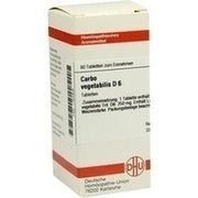 DHU-Arzneimittel CARBO VEGETABILIS D 6 TABLETTEN, 80 St.