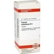 DHU-Arzneimittel CUPRUM METALLICUM D 4 TABLETTEN, 80 St.