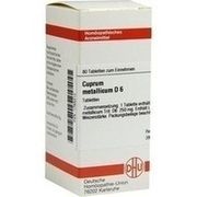 DHU-Arzneimittel CUPRUM METALLICUM D 6 TABLETTEN, 80 St.
