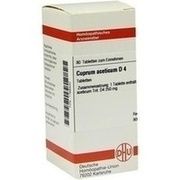 DHU-Arzneimittel CUPRUM ACETICUM D 4 TABLETTEN, 80 St.