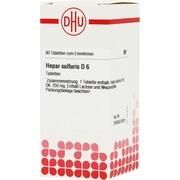 DHU-Arzneimittel HEPAR SULFURIS D 6 TABLETTEN