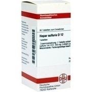 DHU-Arzneimittel HEPAR SULFURIS D 12 TABLETTEN, 80 St.