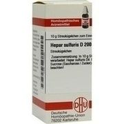 DHU-Arzneimittel HEPAR SULFURIS D 200 GLOBULI, 10 g
