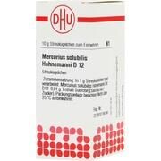 DHU-Arzneimittel MERCURIUS SOLUBILIS D 12 GLOBULI HAHNEMANNI, 10 g