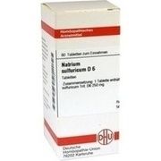 DHU-Arzneimittel NATRIUM SULFURICUM D 6 TABL., 80 St.