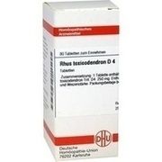 DHU-Arzneimittel RHUS TOXICODENDRON D4 TABLETTEN