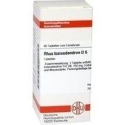 DHU-Arzneimittel RHUS TOXICODENDRON D6 TABLETTEN