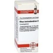 DHU-Arzneimittel RHUS TOX. D 4 GLOBULI, 10 g