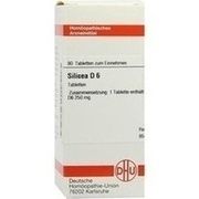 DHU-Arzneimittel SILICEA D 6 TABLETTEN, 80 St.