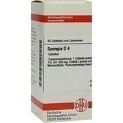 DHU-Arzneimittel SPONGIA D 4 TABLETTEN, 80 St.