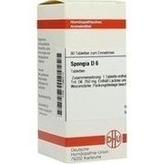 DHU-Arzneimittel SPONGIA D 6 TABLETTEN, 80 St.