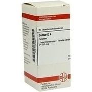 DHU-Arzneimittel SULFUR D 4 TABLETTEN, 80 St.