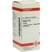 DHU-Arzneimittel SULFUR D 12 TABLETTEN, 80 St.