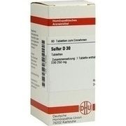 DHU-Arzneimittel SULFUR D 30 TABLETTEN, 80 St.