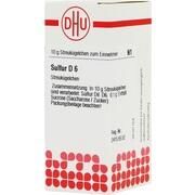DHU-Arzneimittel SULFUR D 6 GLOBULI, 10 g