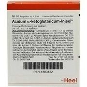 Biologische Heilmittel Heel ACIDUM ALPHA KETOGLUTARIC. INJEELE, 1,1 m