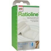 Lohmann & Rauscher RATIOLINE ACUTE VERBANDMULL GEROLLT, 10 cm x 2 m