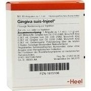 Biologische Heilmittel Heel GINGIVA SUIS INJEELE 1,1 ML, 10 St.
