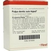 Biologische Heilmittel Heel PULPA DENTIS SUIS INJEELE, 10 St.
