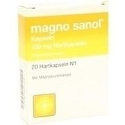 Zentiva MAGNO SANOL KAPSELN, 20 Kps. (N1)