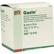 Lohmann & Rauscher GAZIN VERBANDMULL 5MX6CM 4FACH GEROLLT