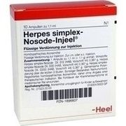 Biologische Heilmittel Heel HERPES SIMPLEX NOSODEN INJEELE, 10 St.